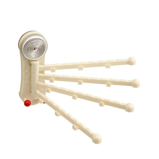 卫生间吸盘毛巾架子免打孔浴室毛巾挂杆挂钩壁挂沥水架置物架一体