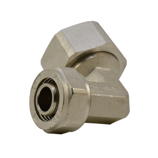 铝塑管活结弯头90度直角1216内牙1620太阳能水管燃气配件4分6分铜