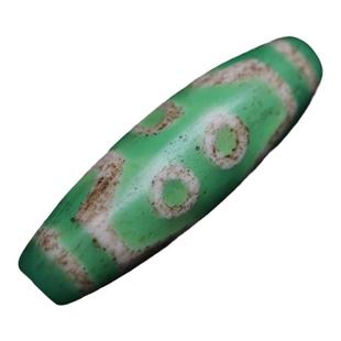 特价西藏合成料器天珠手工曲扎九眼天珠DIY吊坠锁骨链配珠项坠饰