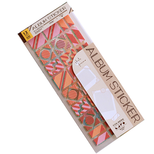 大容量彩色印花相册角贴纸 本子事多日日贴笔记边角标记 礼物封口