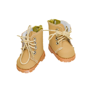 现货棉花娃娃鞋子20cm25cm马丁靴可独自站立娃用无属性多色帅气