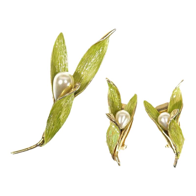 AVON雅芳|卡内基中古胸针套装