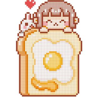 小麻薯手账便签纸手帐便利贴ins风简约可爱异形便签记事本清新留言备忘便签本贴纸学生用无粘性装饰手杖素材