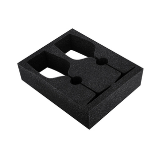 黑色软海绵垫小块低中高密度包装填充物定制内衬防震防尘薄海棉片