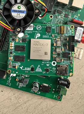 赛灵思开发主板 带风扇 网口，Xilinx Kintex-7