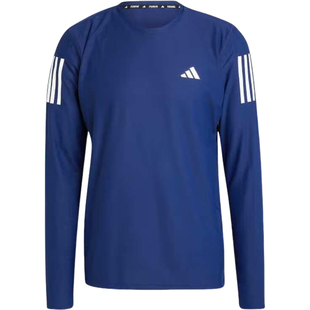Adidas/阿迪达斯官方正品新款男士舒爽透气跑步运动长袖T恤IM5412
