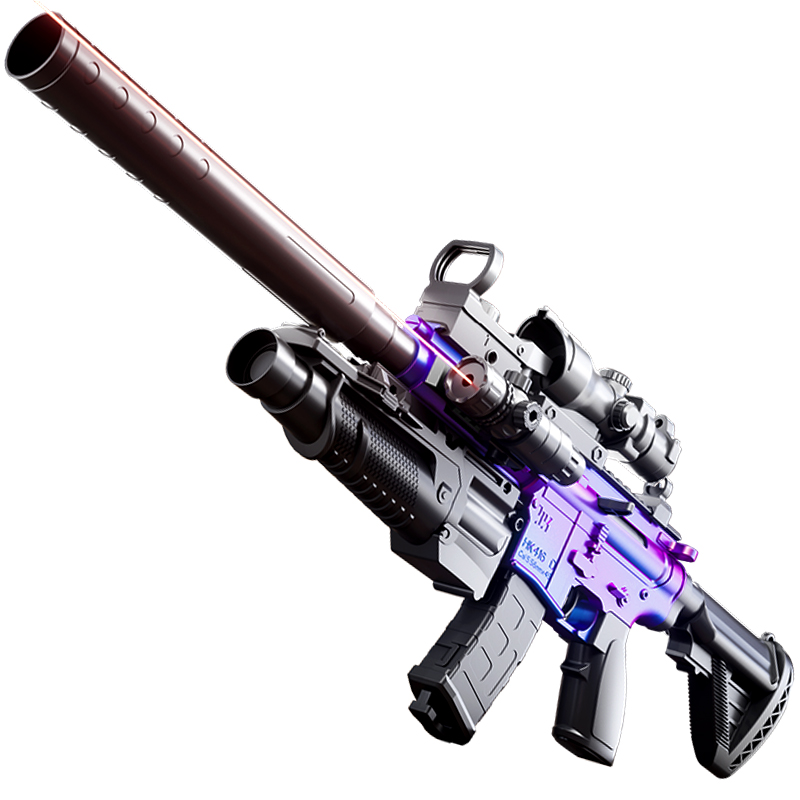 M416抛壳儿童玩具枪软弹枪狙击枪软蛋男孩手小枪黑科技电动新款