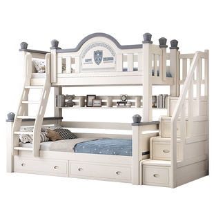 樱桃木全实木上下铺双层床儿童床高低床子母床双层床两层床上下床