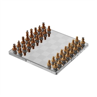 RESONG日诵 托利国际象棋 软装饰品金属摆件豪宅桌面客厅益智礼品