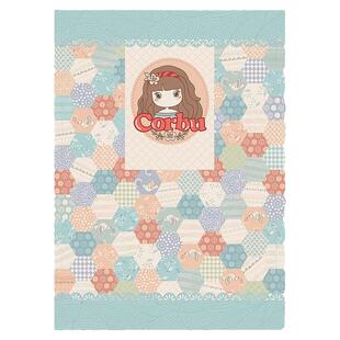 柯布10周年 柯布小娃百变懒人拼定位布 20支平纹棉布手工diy面料