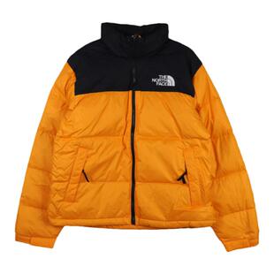 北面THE NORTH FACE羽绒服Nuptse1996复古外套男士 橘色 NF0A3C8D