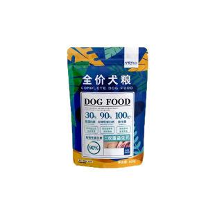 狗粮成犬幼犬通用型泰迪博美比熊冻干狗粮500g小包试吃1斤尝鲜装