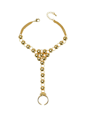 中古vintage宫廷风气质手链女潮流个性时尚夸张质感手饰轻奢饰品