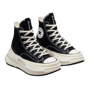 Converse匡威女鞋经典复古高帮夹心帆布鞋厚底增高休闲鞋A00869C