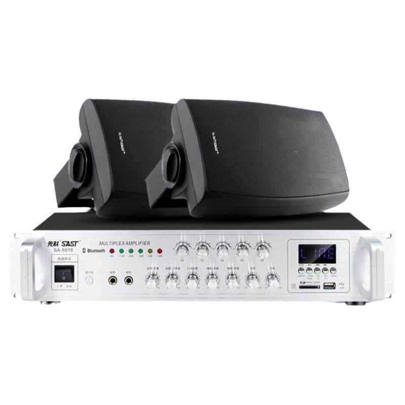 先科c6壁挂音响音箱店铺用挂墙式