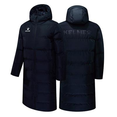 男长款运动羽绒服KELME连帽