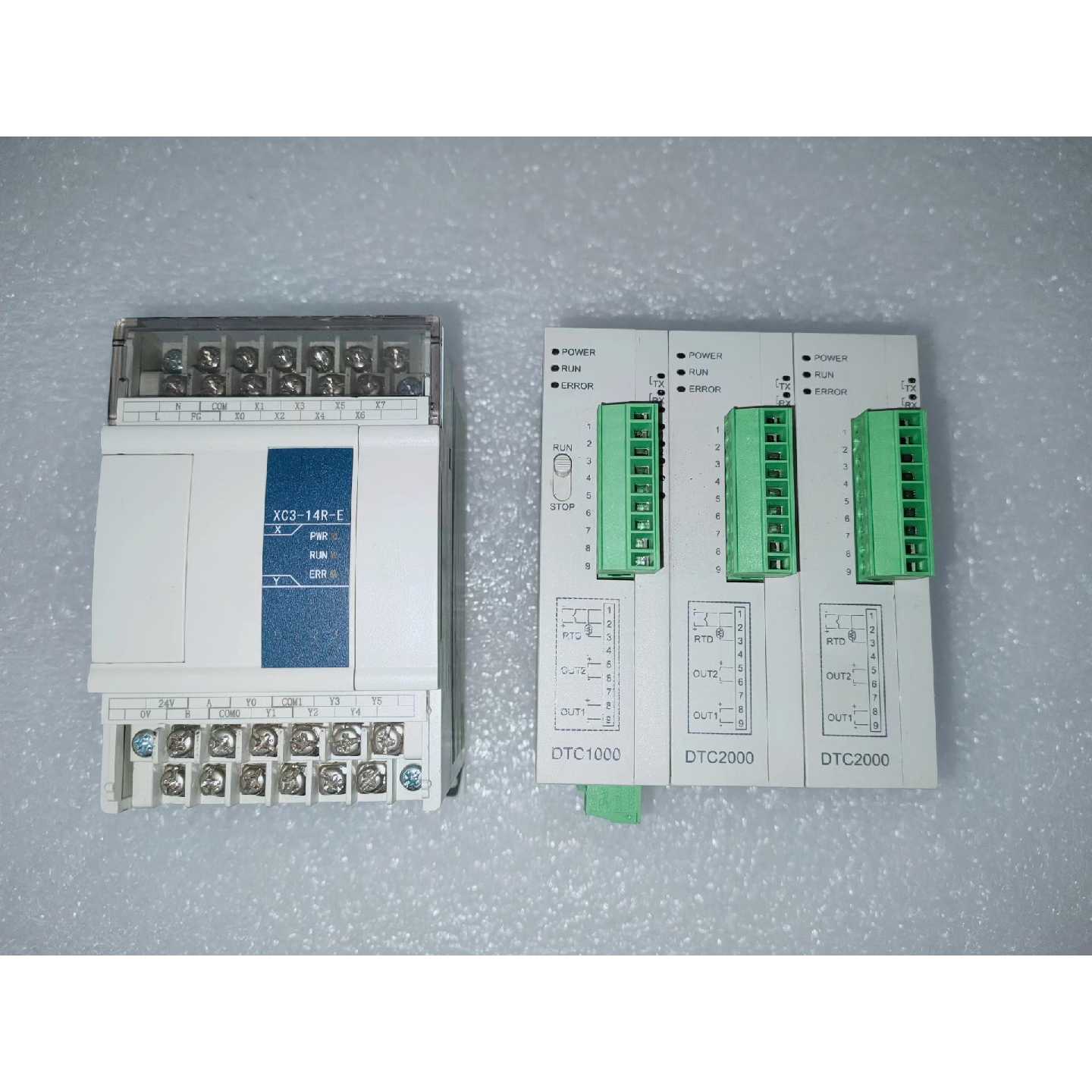 议价-信捷PLC XC3-14R-E,带3个台达温控模块DTC20