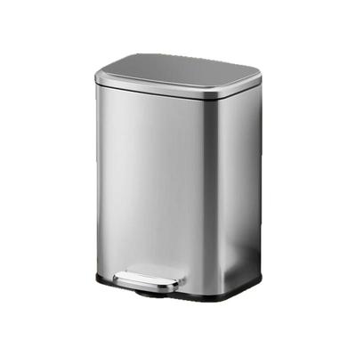 厨房垃圾桶家专用卫生间不锈钢脚踏式客厅大容量带盖脚踩2025新款