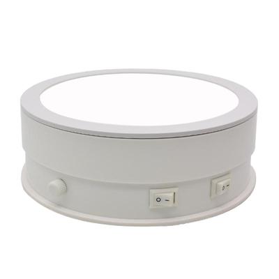 电动转盘展示台盘面发光可调亮度