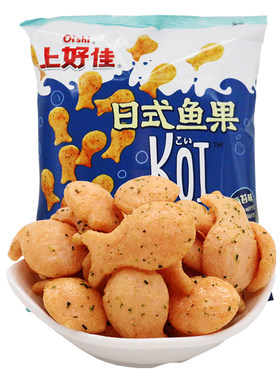 上好佳日式鱼果海苔甜辣味非油炸