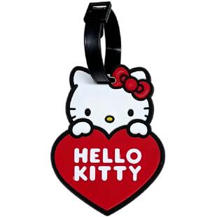 凯蒂猫行李牌 Hello Kitty 可爱猫咪PVC软胶防丢牌行李箱登机挂牌