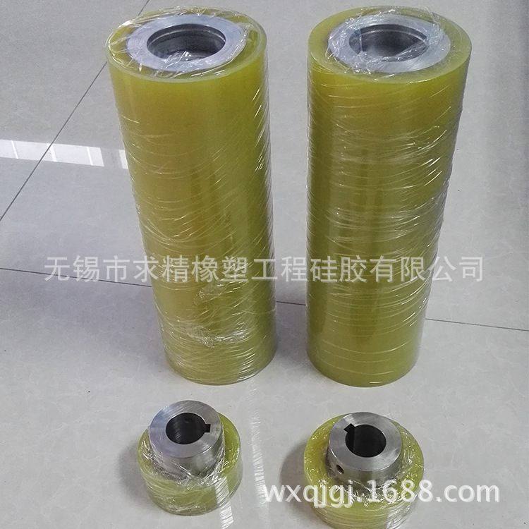 江阴供应PU包胶轮 低温聚氨酯胶轮