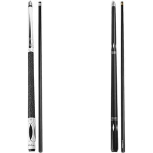 破天台球杆小头杆黑科技碳素台球杆中头通杆中式大头杆黑八桌球杆