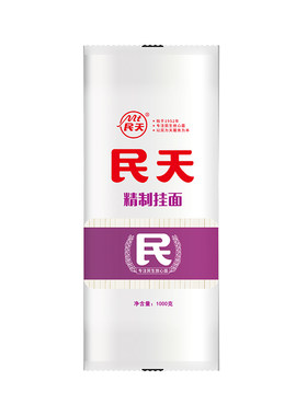 民天精制挂面易熟不坨筋力超强