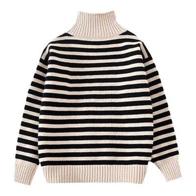 中大童高领打底洋气秋冬季针织