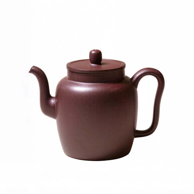宜兴紫砂壶纯全手工功夫茶具原矿老紫泥茶壶家用泡茶精品古莲子壶
