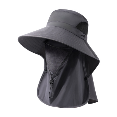夏季防晒户外钓鱼养蜂人渔夫帽