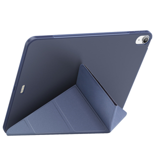 iPadair5保护壳带笔槽全包磁吸支架防摔硅胶轻薄可爱纯色适用苹果平板电脑保护套简约2022款ins磨砂半透明套