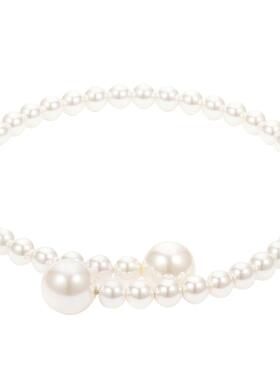 温柔气质施家珍珠开口手镯