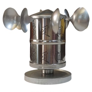 六字观音风动能转轮家用转筒转桶户外装饰品无需插电微风转动慈简