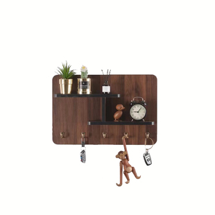 电表箱装饰画2024新款简约免打孔配电箱挂画改造置物架电闸箱遮挡