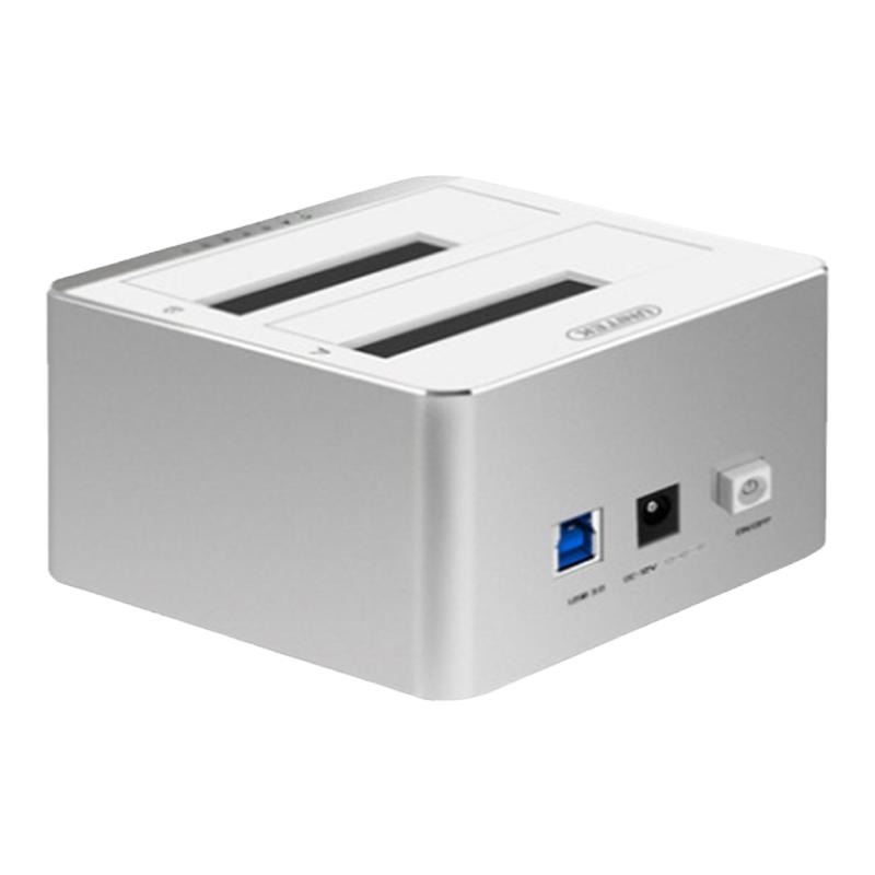优越者(UNITEK) 2.5/3.5英寸双盘位硬盘底座SSD固态外接 Y-3026SL