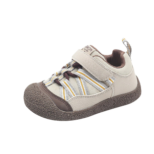 书萌女宝宝运动鞋2025春秋新款软底透气儿童板鞋男小童防踢休闲鞋