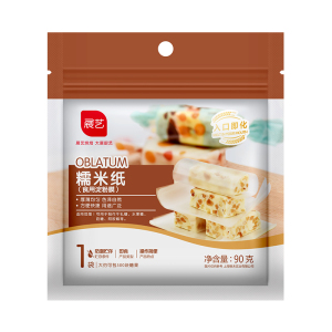 展艺糯米纸可食用糖纸牛轧糖雪花酥糖葫芦阿胶糕糖衣包装江米纸