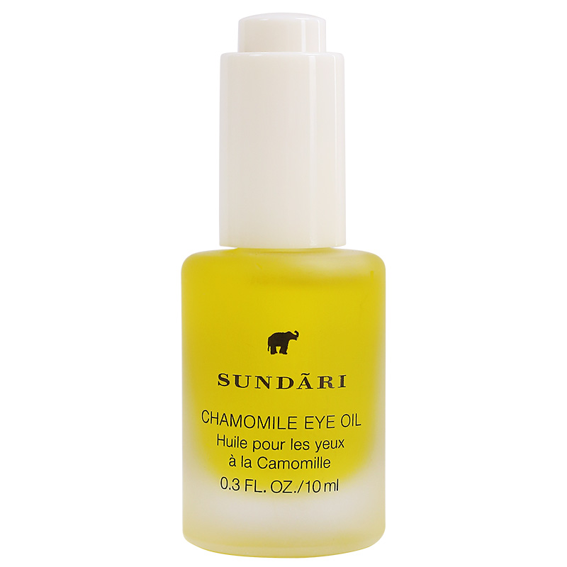 告别眼纹！ 美国Sundari眼油洋甘菊眼部精油紧致淡黑眼圈去脂肪粒