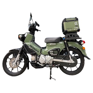 适用本田幼兽cc110摩托车大容量边箱三箱铝合金尾箱电动车后备箱