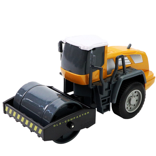 德立信推土机工程车套装儿童玩具车叉车铲车铲雪车男孩模型压路机