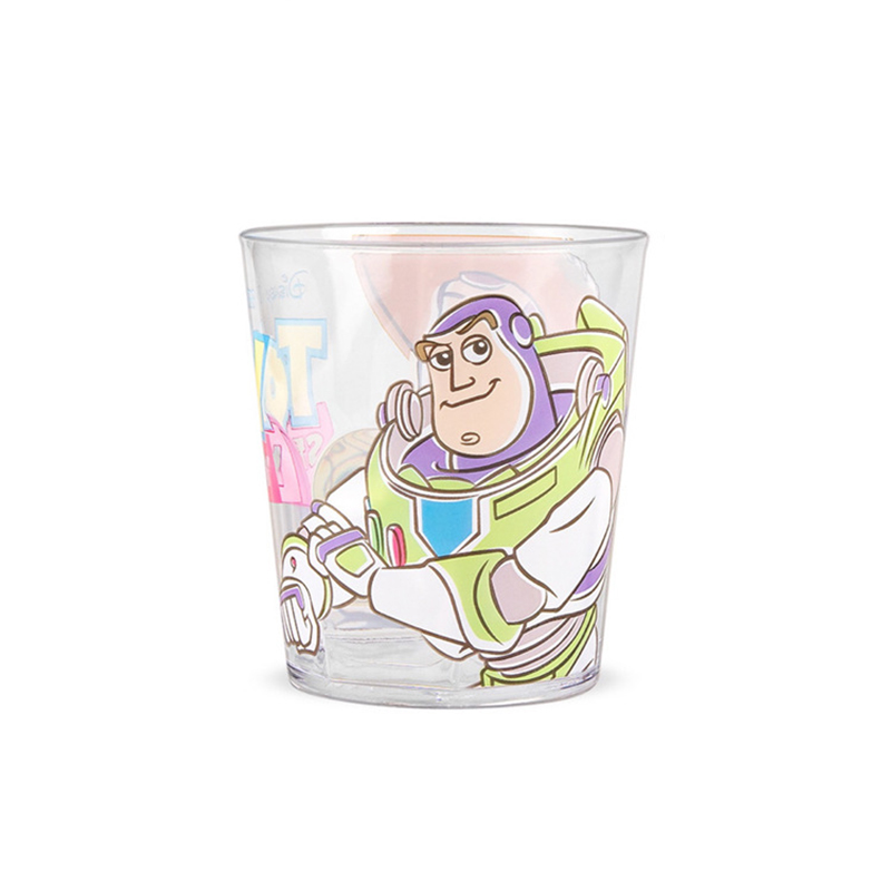 出口日单卡通耐摔巴斯成人儿童不易碎饮水杯宝宝320ml牙刷漱口杯