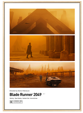 银翼杀手2049装饰画电影海报挂画