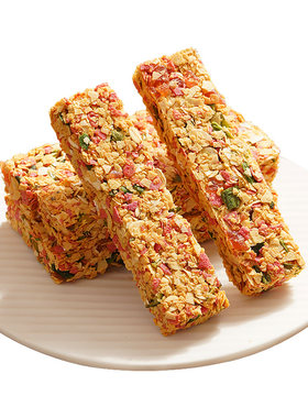 蛋白棒燕麦谷物代餐饱腹食品