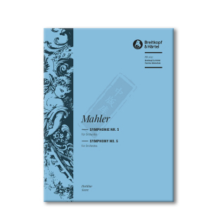马勒 第五交响曲 总谱 德国大熊原版乐谱书 Mahler Symphony Orchestra PB5635