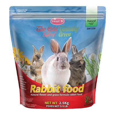 碧甜自然花草兔粮全能2.5kg
