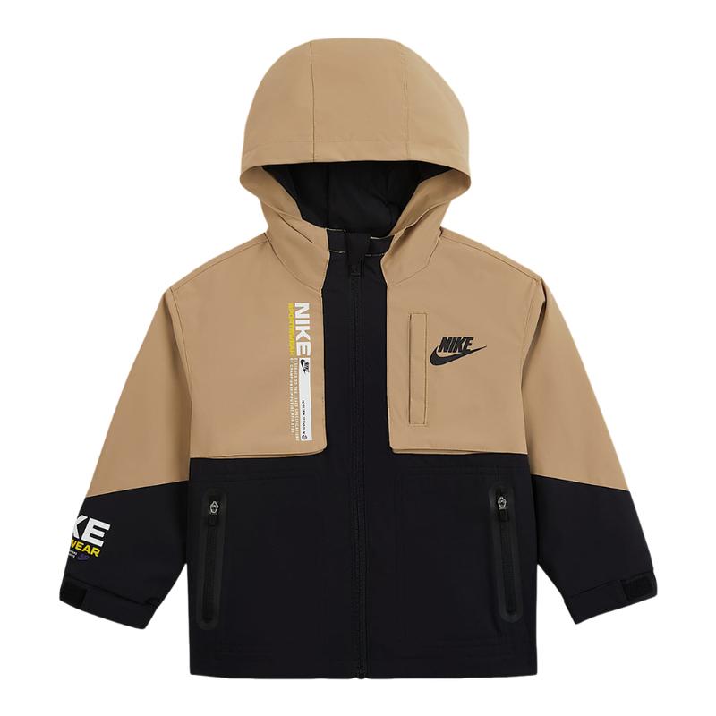 Nike耐克男子新款休闲夹克儿童户外拒水防风夹克外套IO6123-010