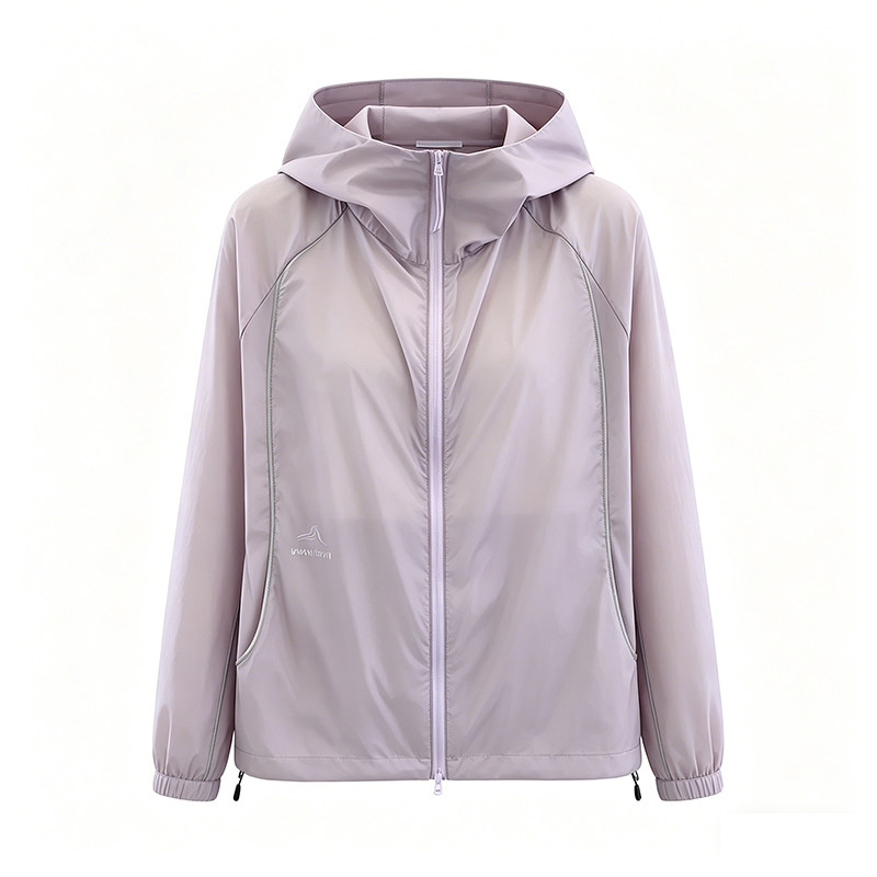 时尚阔版超轻薄女士皮肤防晒服
