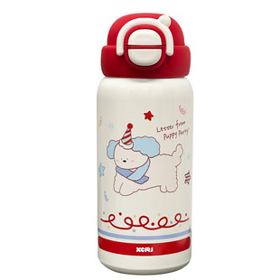 新款保温杯女吸管一杯两用高颜值防摔水杯304不锈钢杯子办公户外