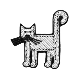手工刺绣可爱猫咪胸针小众设计别针装饰衣服包包配饰百搭个性徽章